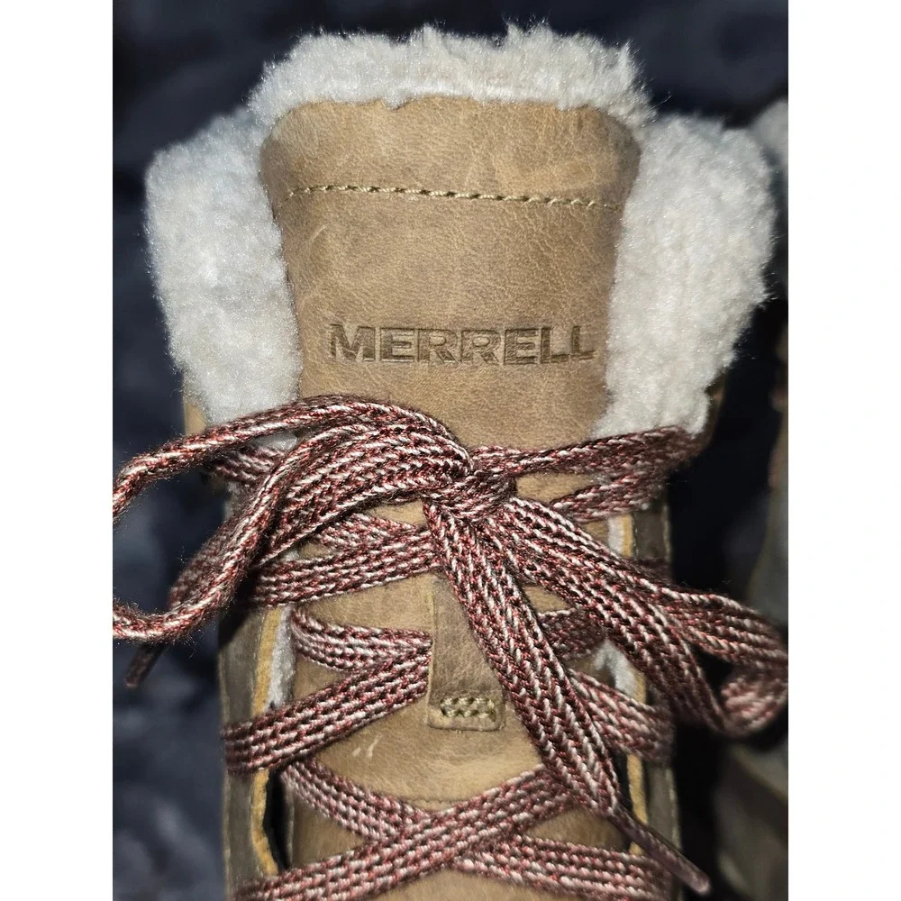 NWB Merrell Haven Mid Lace Polar Waterproof Boot‎  US 8 J001858 200g Insulated
